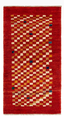 Gabbeh Tapijt - Loribaft Perzisch - 140 x 72 cm - veelkleurig
