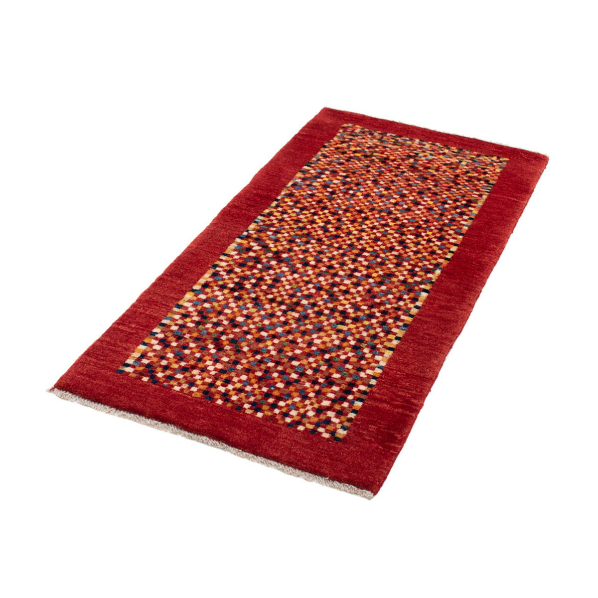 Gabbeh Tapijt - Loribaft Perzisch - 135 x 72 cm - veelkleurig