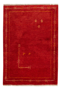 Gabbeh Tapijt - Loribaft Perzisch - 126 x 85 cm - rood