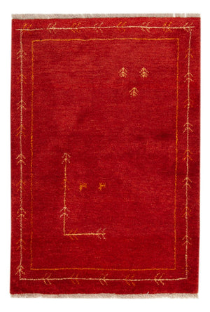 Gabbeh Tapijt - Loribaft Perzisch - 126 x 85 cm - rood