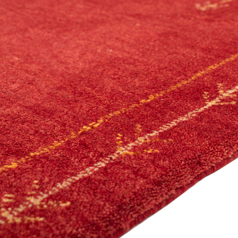 Gabbeh Tapijt - Loribaft Perzisch - 126 x 85 cm - rood