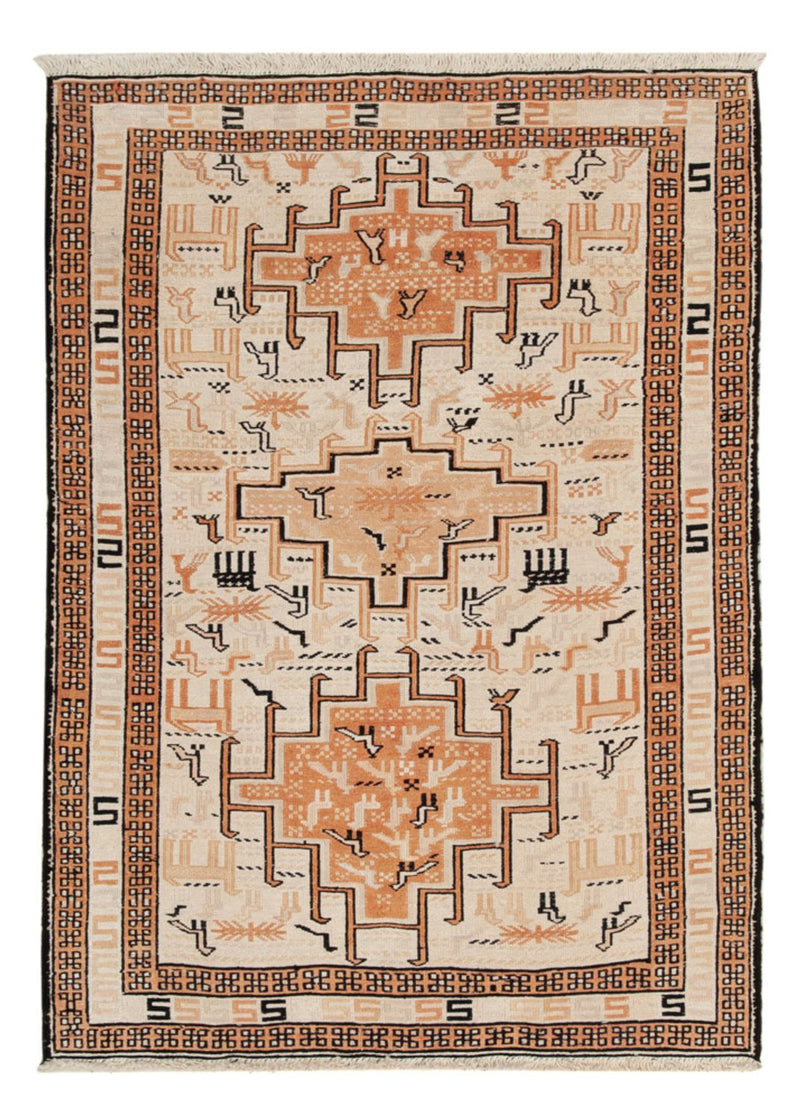Kelim tapijt - Oosters - 100 x 71 cm - beige