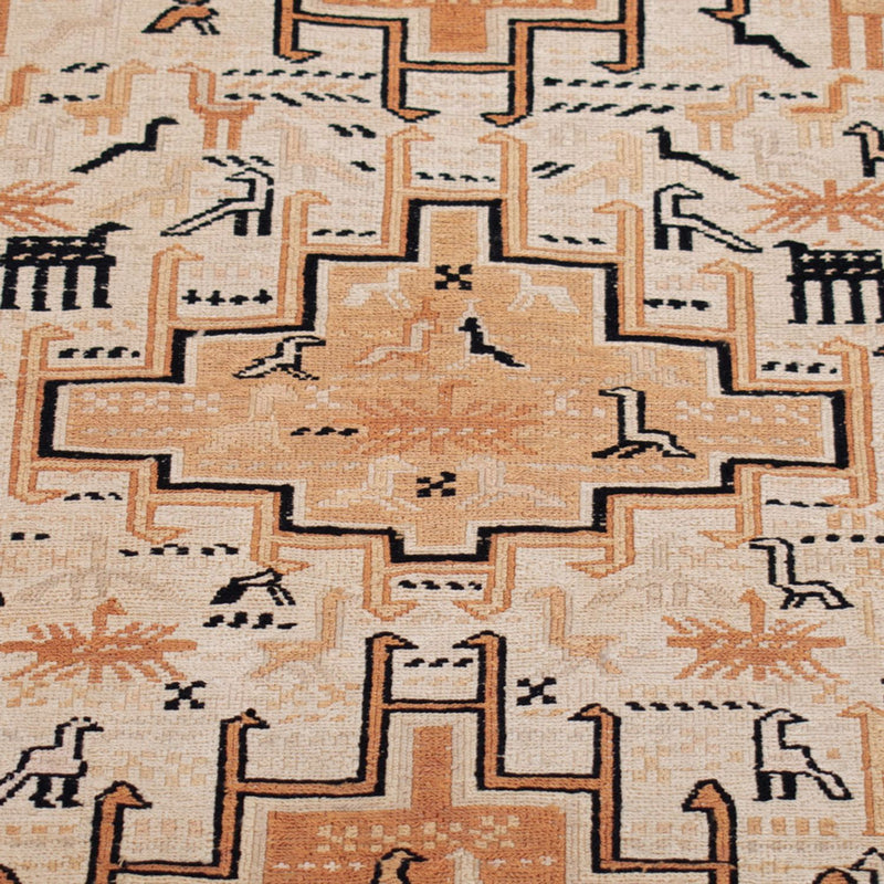 Kelim tapijt - Oosters - 100 x 71 cm - beige