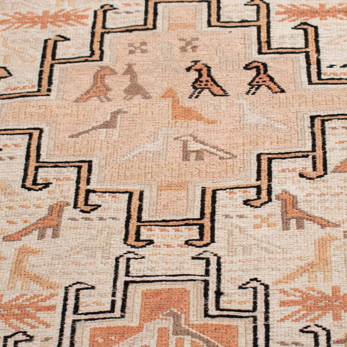 Kelim tapijt - Oosters - 103 x 62 cm - beige