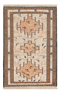 Kelim tapijt - Oosters - 101 x 65 cm - beige