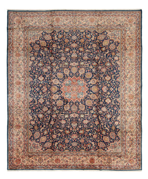 Perzisch tapijt - Klassiek - 430 x 348 cm - donkerblauw