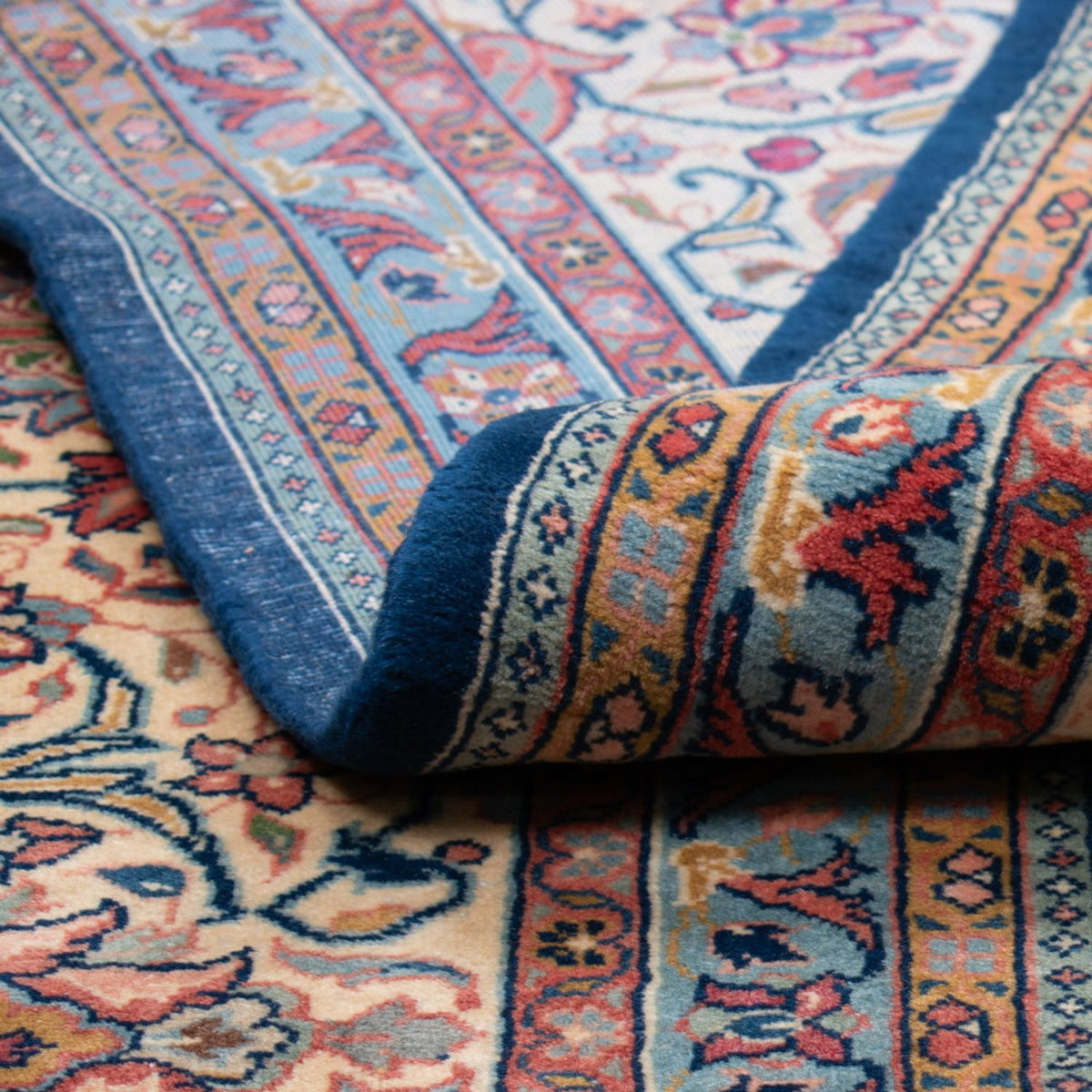 Perzisch tapijt - Klassiek - 430 x 348 cm - donkerblauw