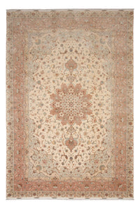Perzisch tapijt - Tabriz - Premium - 600 x 394 cm - beige