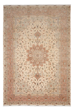 Perzisch tapijt - Tabriz - Premium - 600 x 394 cm - beige