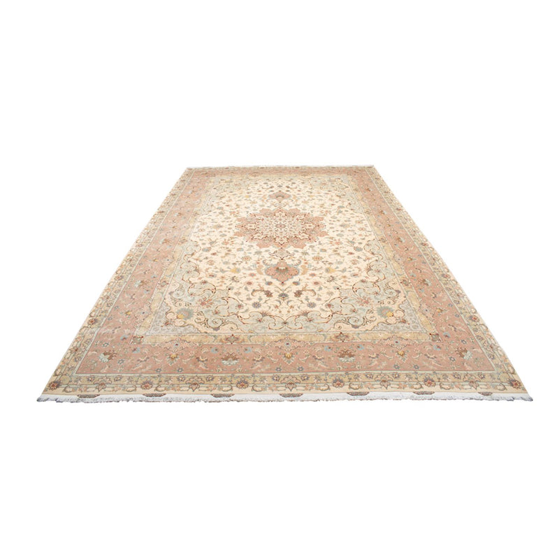 Perzisch tapijt - Tabriz - Premium - 600 x 394 cm - beige
