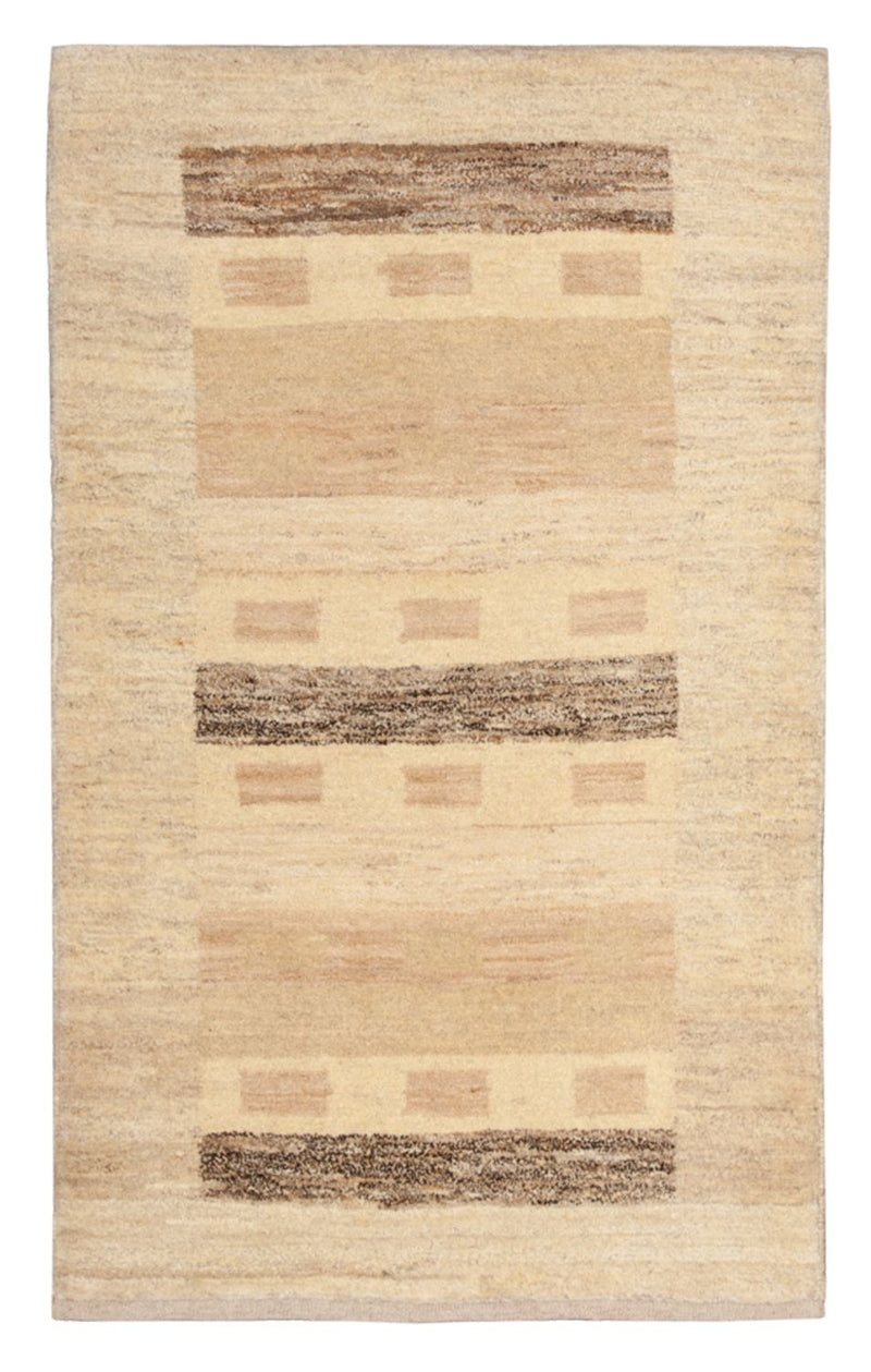 Gabbeh Tapijt - Loribaft Perzisch - 125 x 78 cm - beige