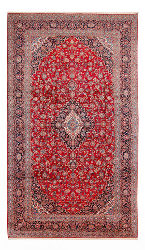 Perzisch tapijt - Keshan - 525 x 302 cm - rood