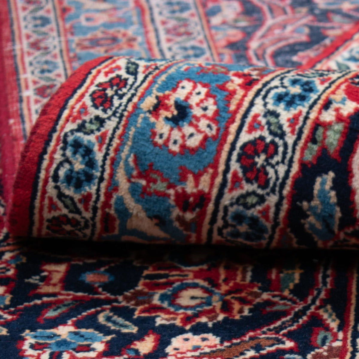 Perzisch tapijt - Keshan - 525 x 302 cm - rood