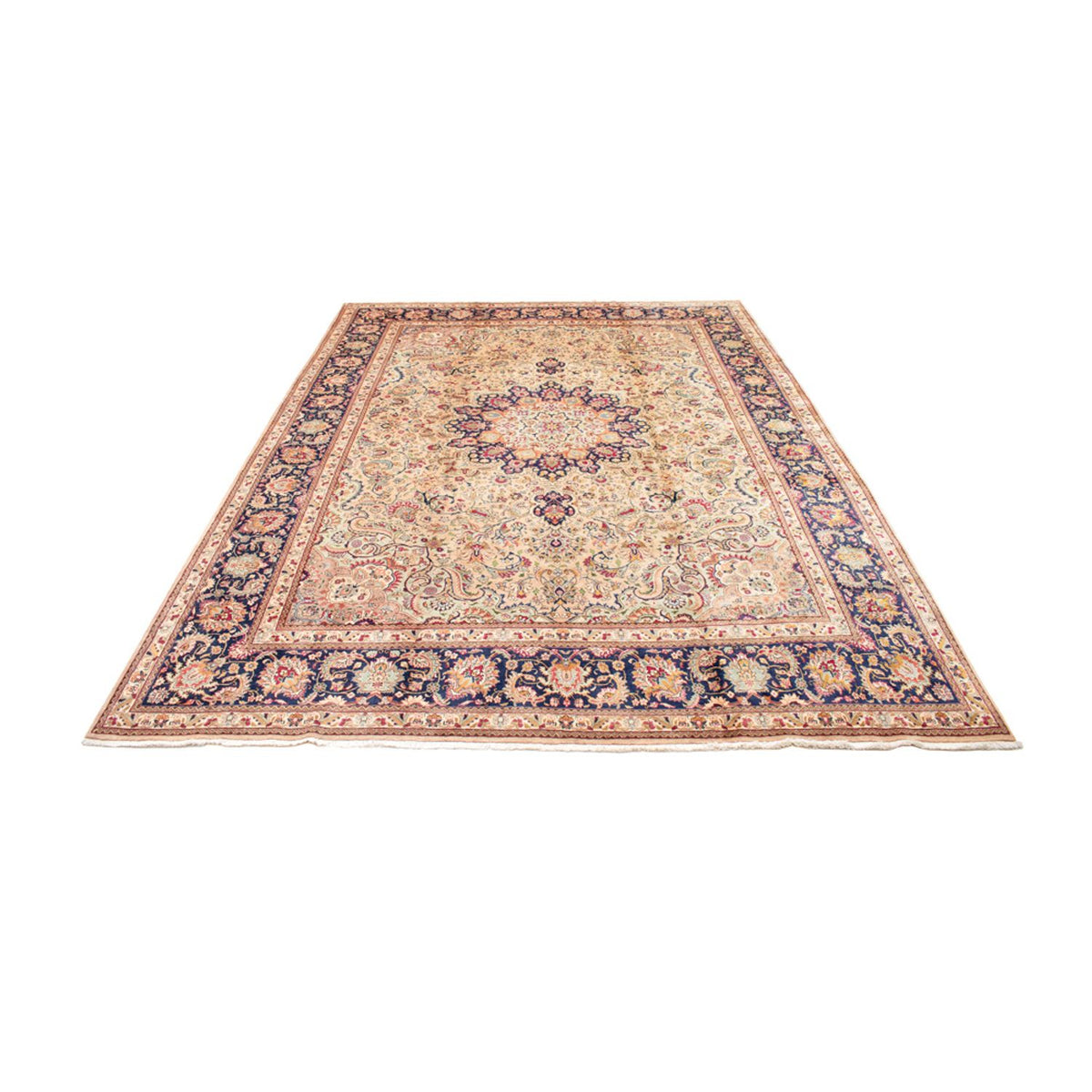 Perzisch tapijt - Tabriz - 490 x 360 cm - beige
