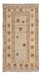Perzische Gabbeh Tapijt 142x73cm - Perserteppich Wollteppich