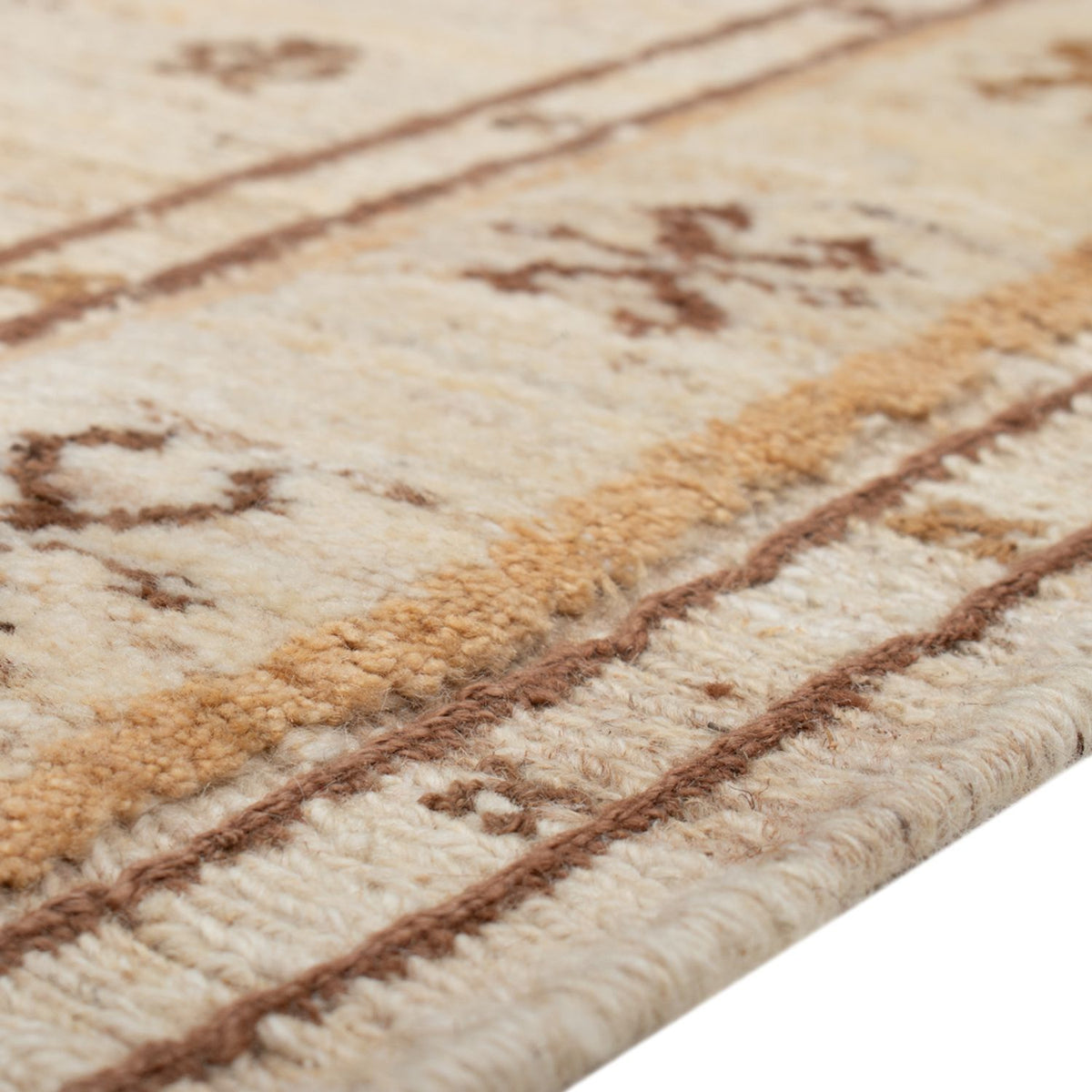 Gabbeh tapijt - Perzisch - 142 x 73 cm - beige