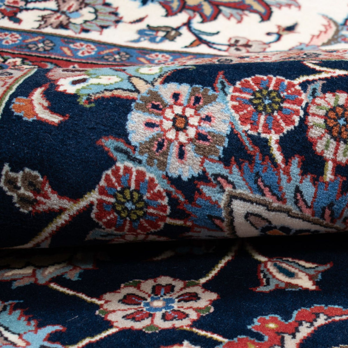 Perzisch tapijt - Klassiek vierkant  - 388 x 388 cm - donkerblauw