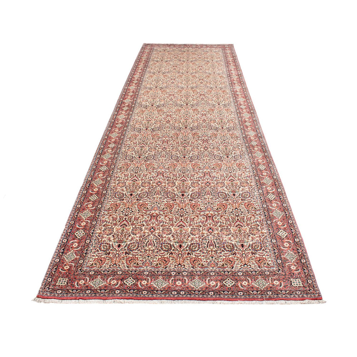 Perzisch tapijt - Bijar - Koninklijk - 683 x 204 cm - beige