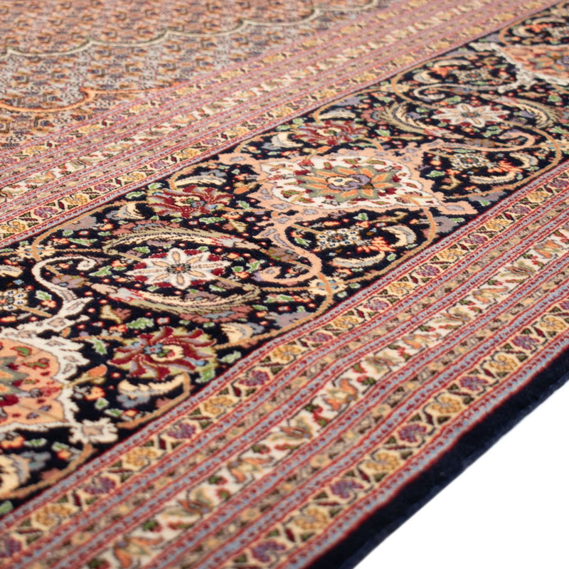 Perzisch tapijt - Tabriz - Premium - 490 x 360 cm - donkerblauw