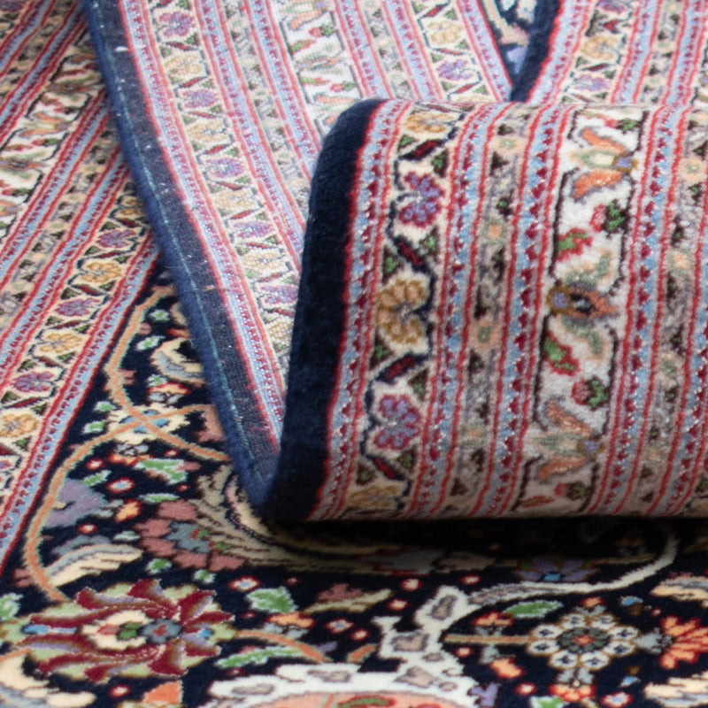 Perzisch tapijt - Tabriz - Premium - 490 x 360 cm - donkerblauw