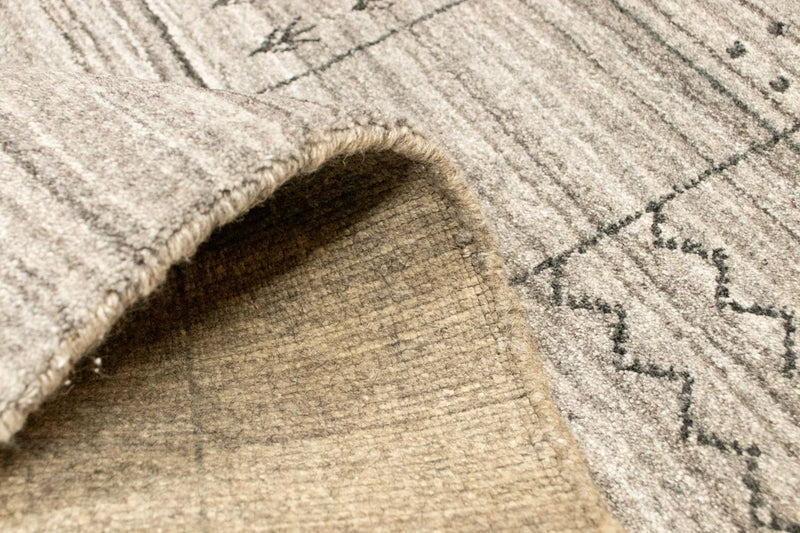 Vintage tapijt - 140 x 70 cm - beige