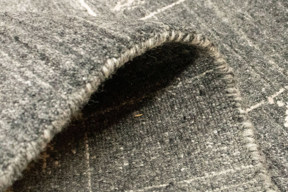 Vintage tapijt - 140 x 70 cm - grijs