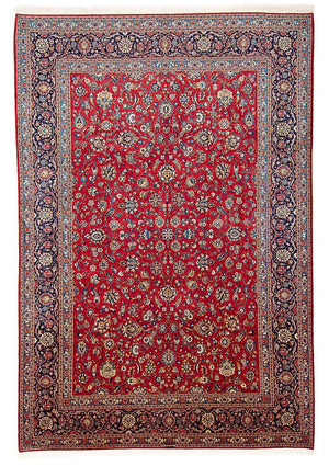 Perzisch tapijt - Keshan - 432 x 325 cm - rood