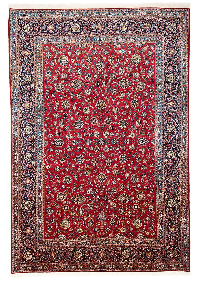 Perzisch tapijt - Keshan - 432 x 325 cm - rood