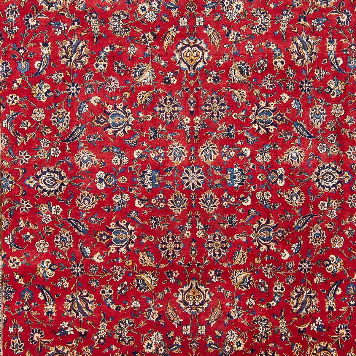 Perzisch tapijt - Keshan - 432 x 325 cm - rood