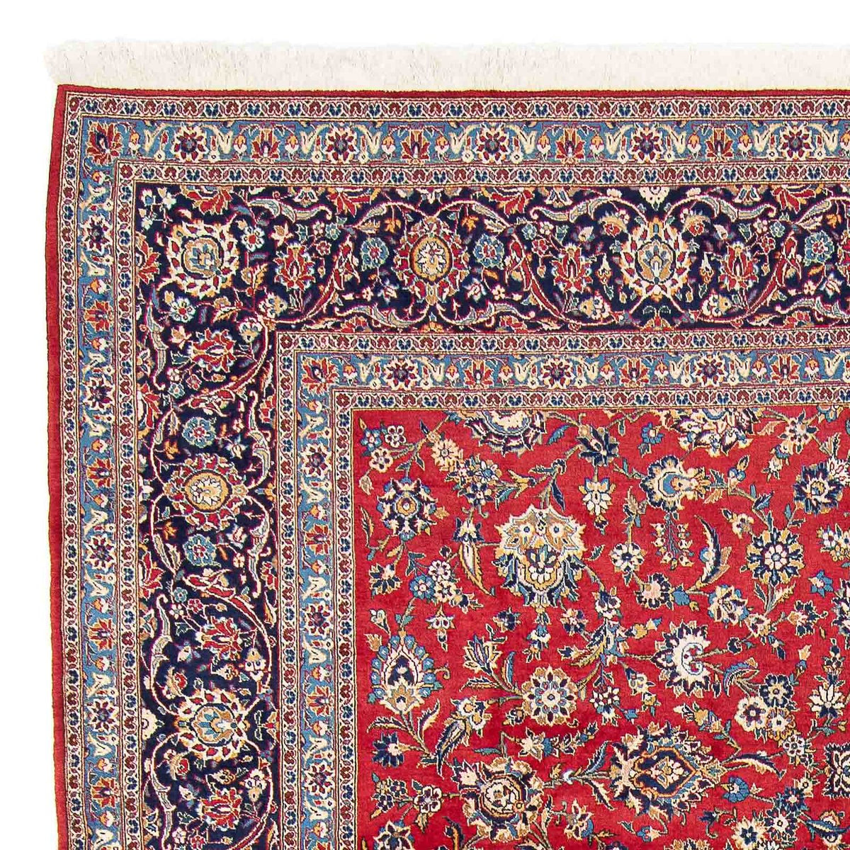 Perzisch tapijt - Keshan - 432 x 325 cm - rood