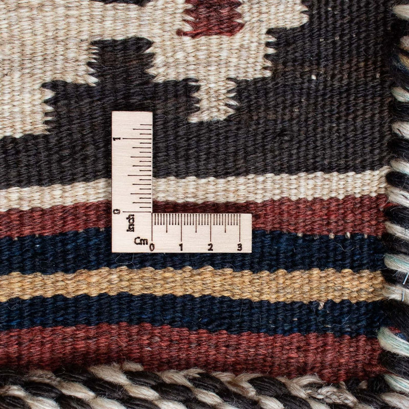 Kelim tapijt - Oosters vierkant  - 144 x 132 cm - donkerrood