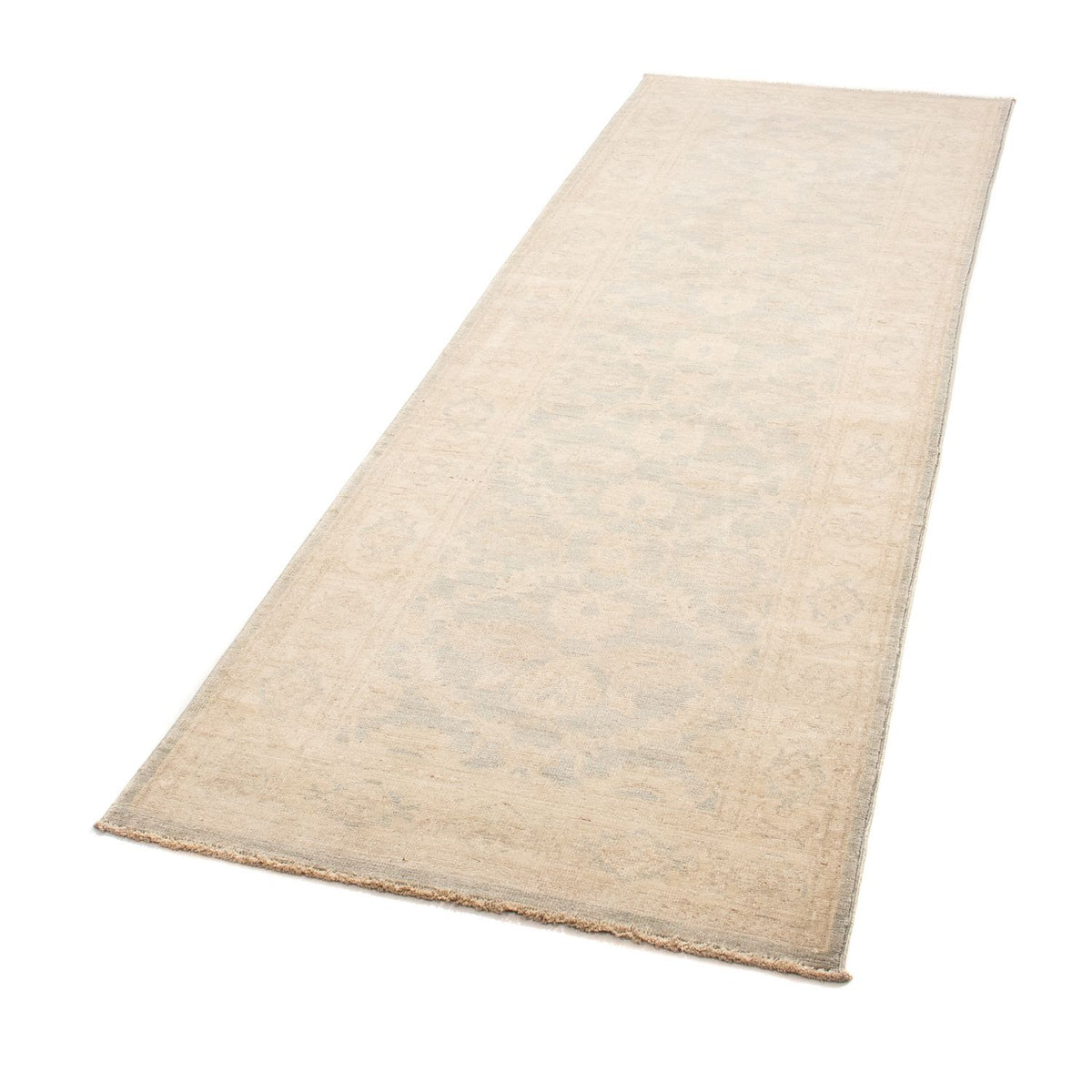 Loper Ziegler tapijt - 244 x 76 cm - beige