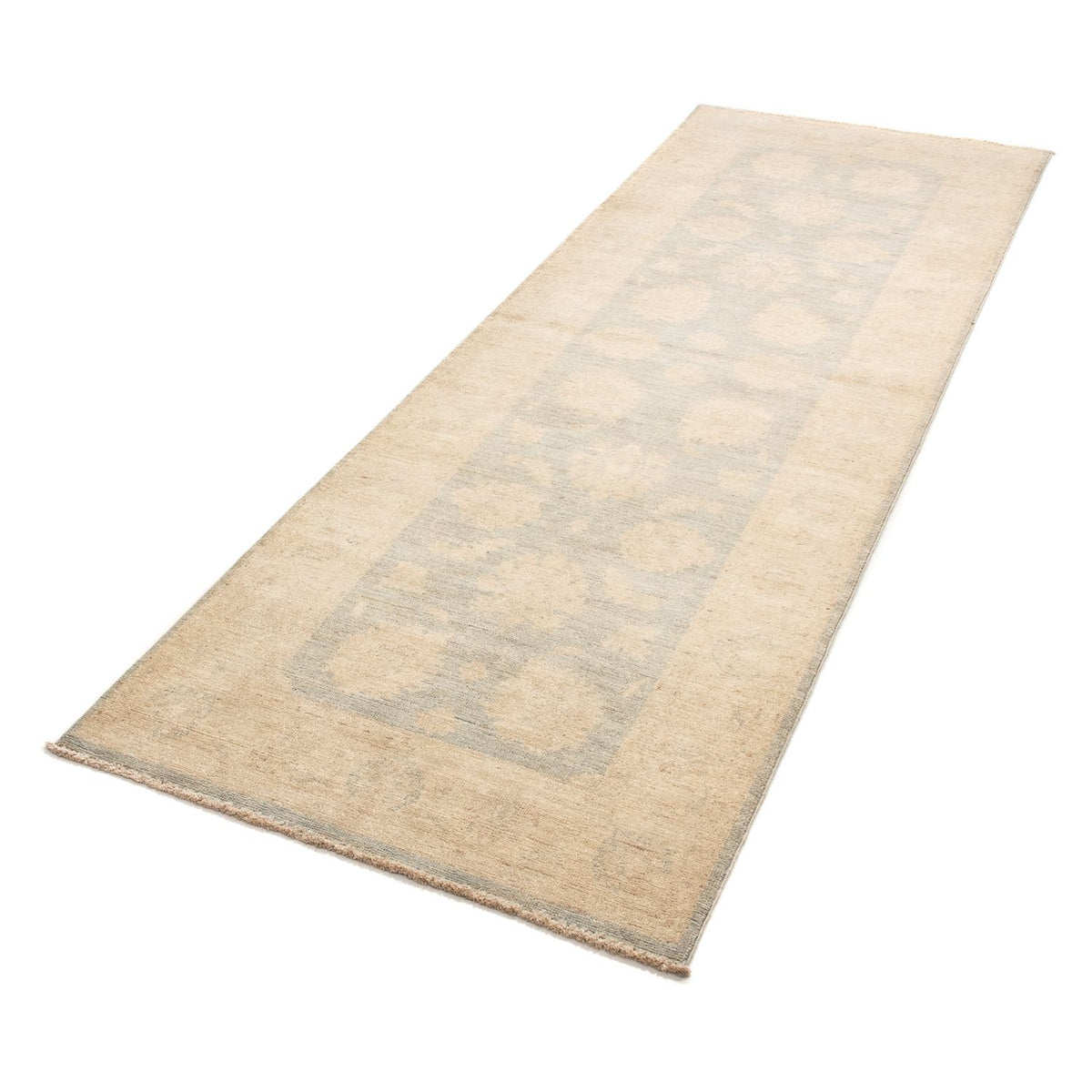 Loper Ziegler tapijt - 243 x 79 cm - beige