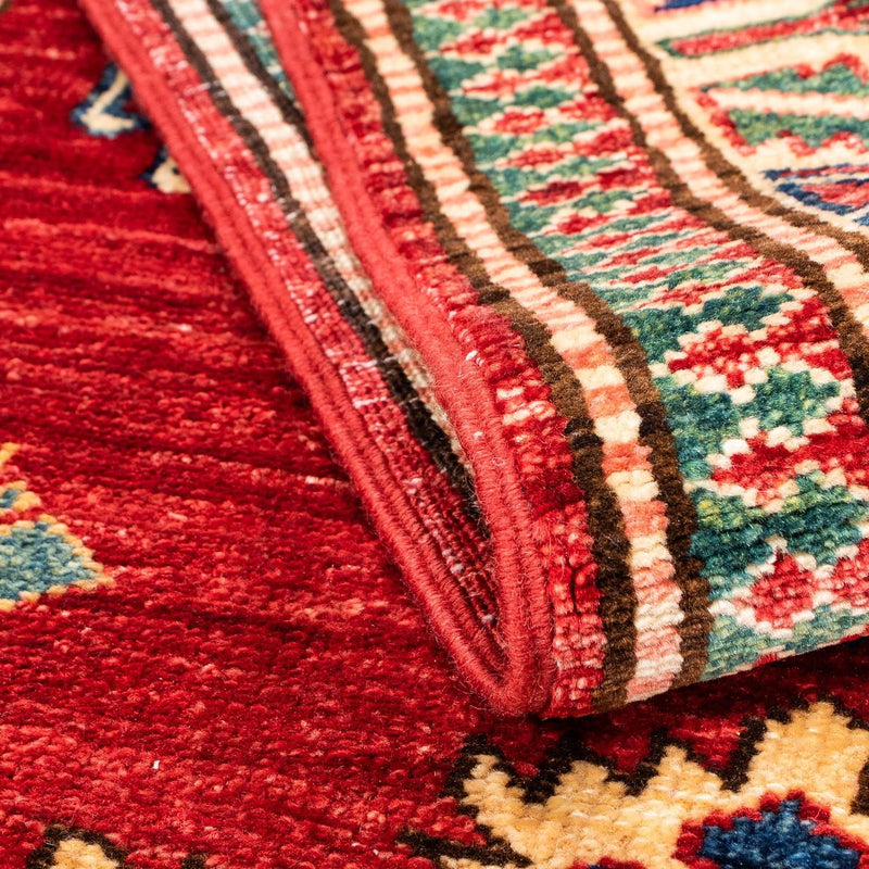 Loper Ziegler Tapijt - Kazak - 232 x 78 cm - rood