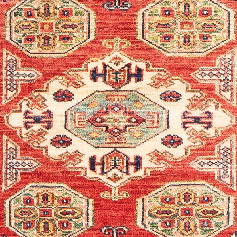 Loper Ziegler Tapijt - Kazak - 246 x 83 cm - rood