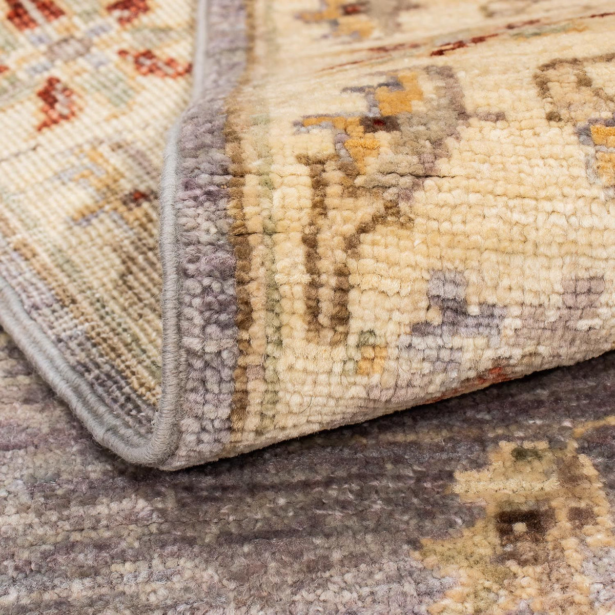 Loper Ziegler tapijt - 252 x 80 cm - lila