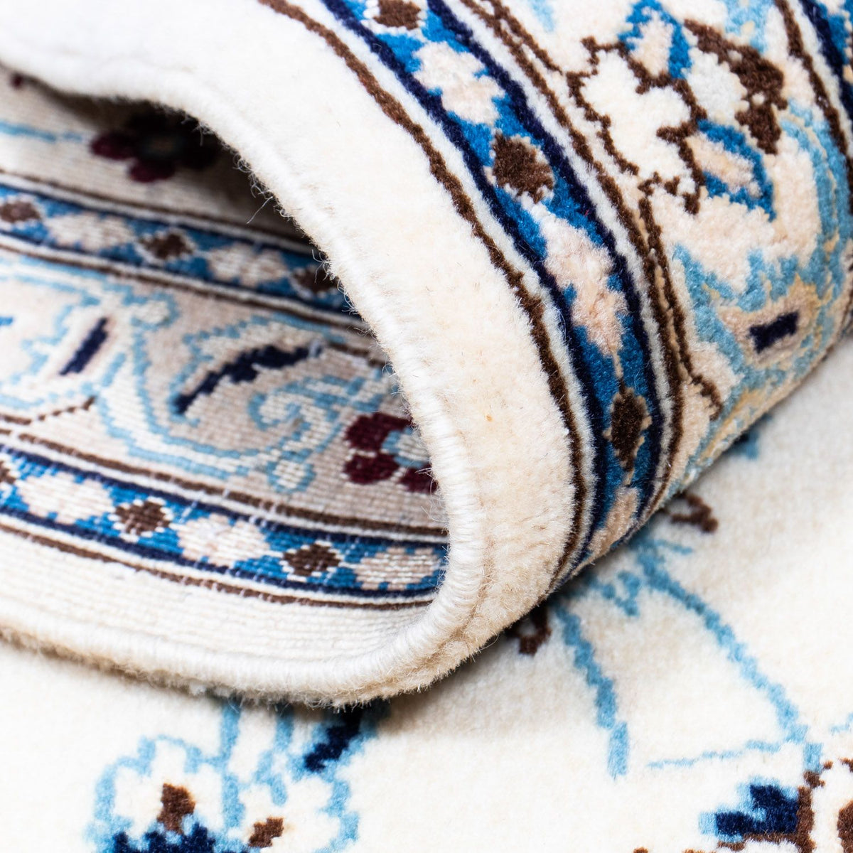 Perzisch tapijt - Nain - 310 x 207 cm - beige