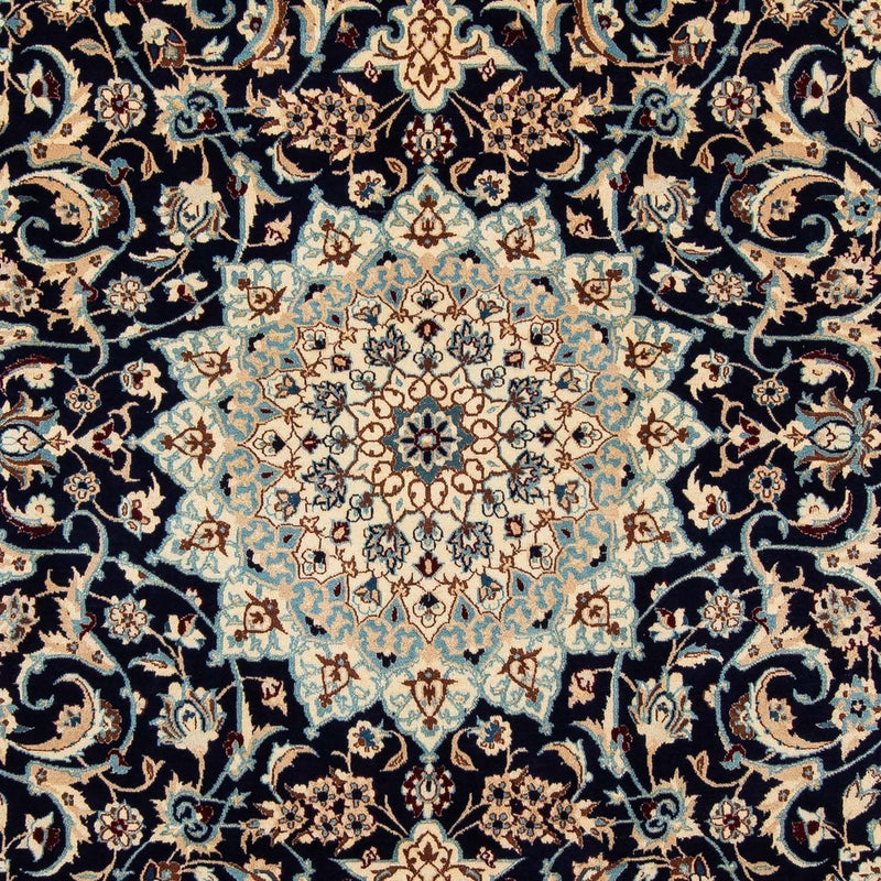 Perzisch tapijt - Nain - 302 x 199 cm - zwart