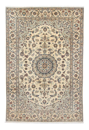 Perzisch tapijt - Nain - 304 x 200 cm - beige