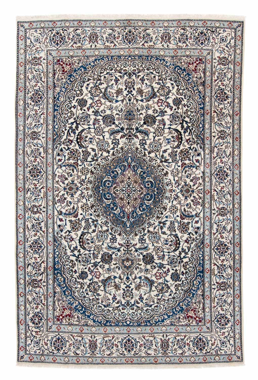 Perzisch tapijt - Nain - 283 x 200 cm - beige