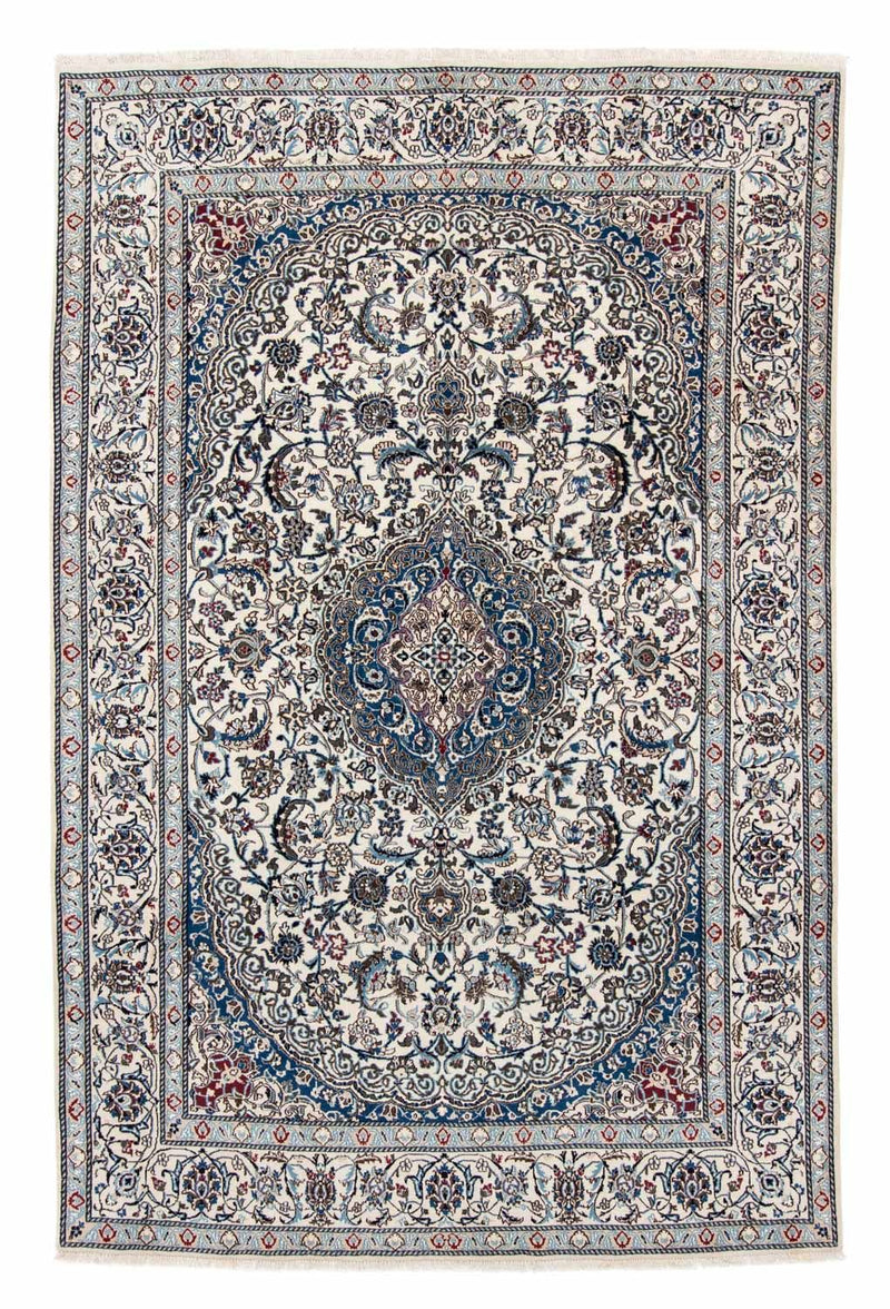 Perzisch tapijt - Nain - 283 x 200 cm - beige
