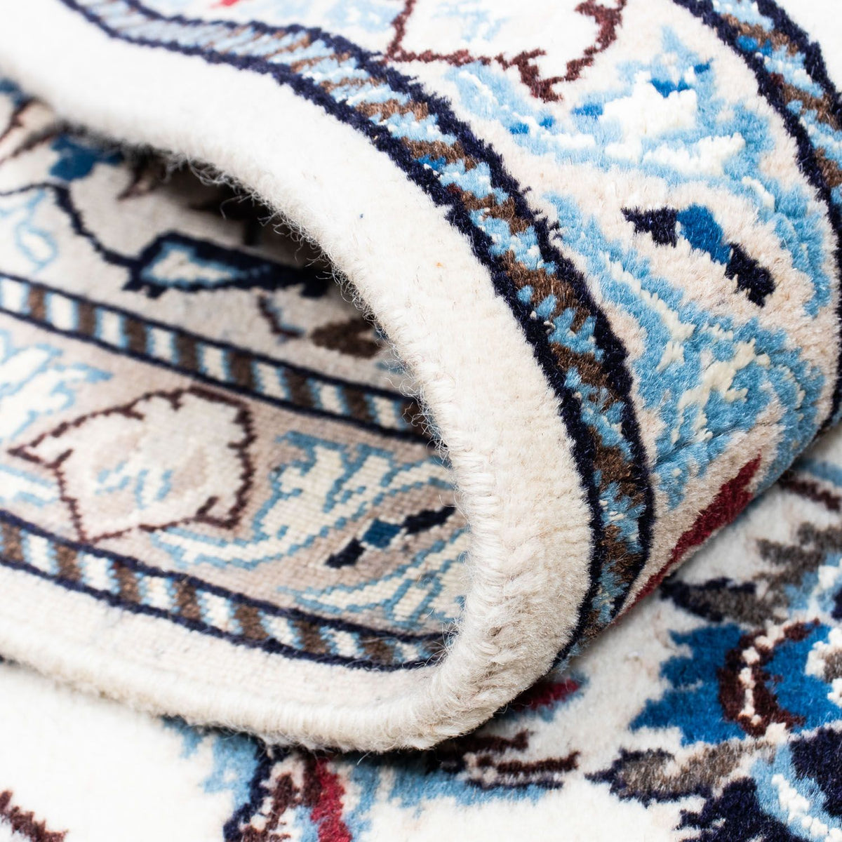 Perzisch tapijt - Nain - 283 x 200 cm - beige