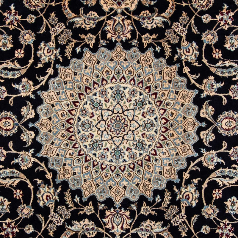 Perzisch tapijt - Nain - 290 x 204 cm - zwart