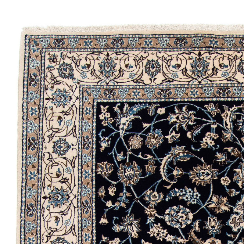 Perzisch tapijt - Nain - 290 x 201 cm - zwart