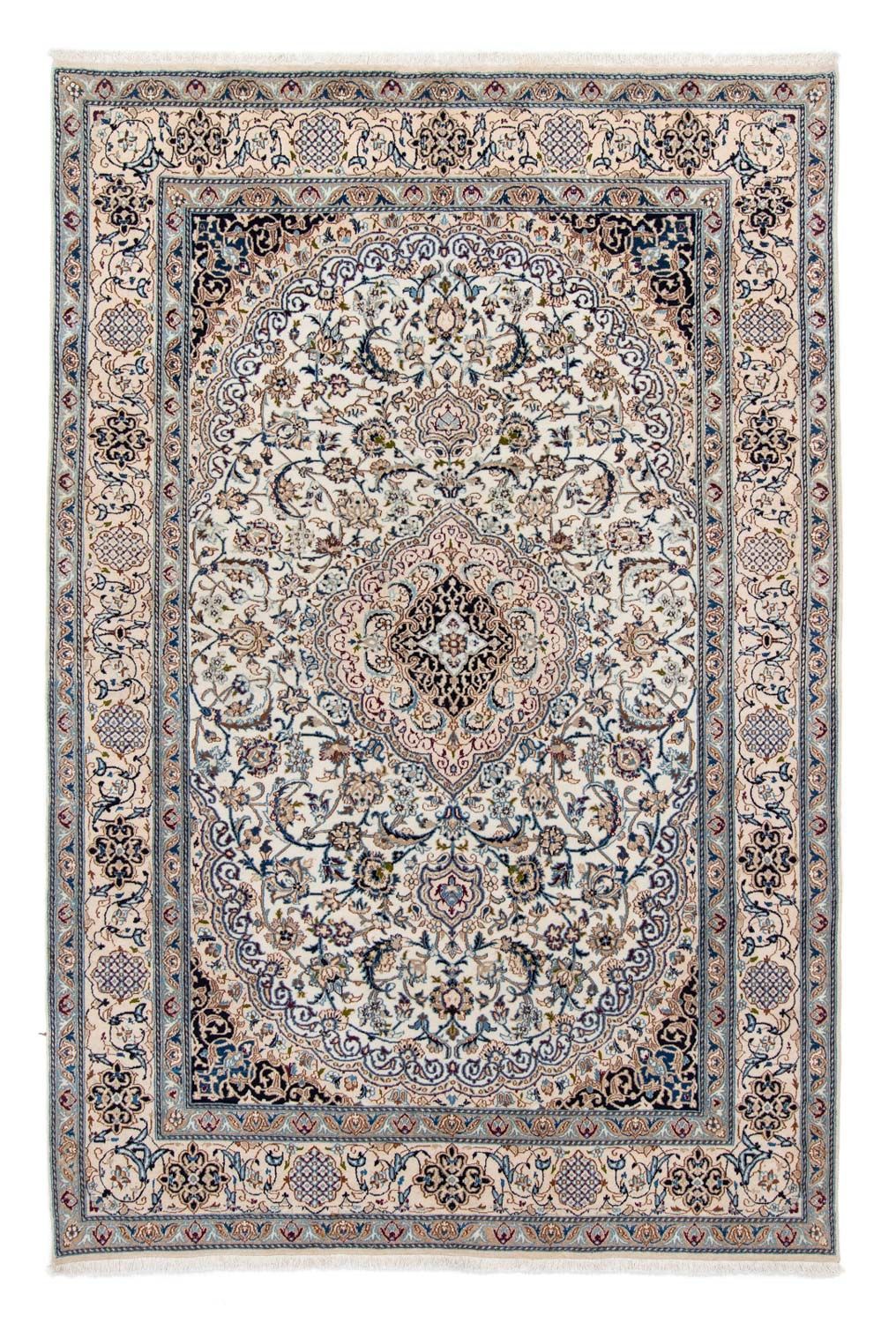 Perzisch tapijt - Nain - 297 x 196 cm - beige
