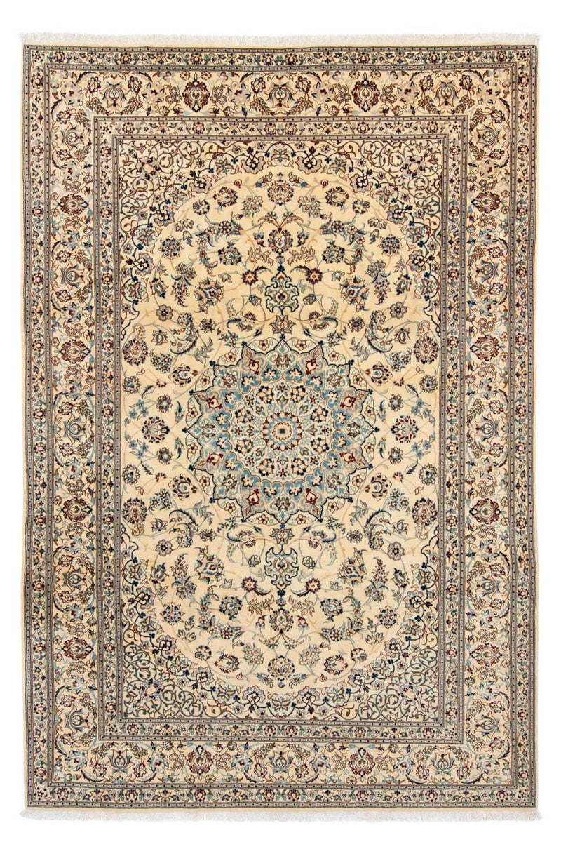 Perzisch tapijt - Nain - 299 x 199 cm - beige