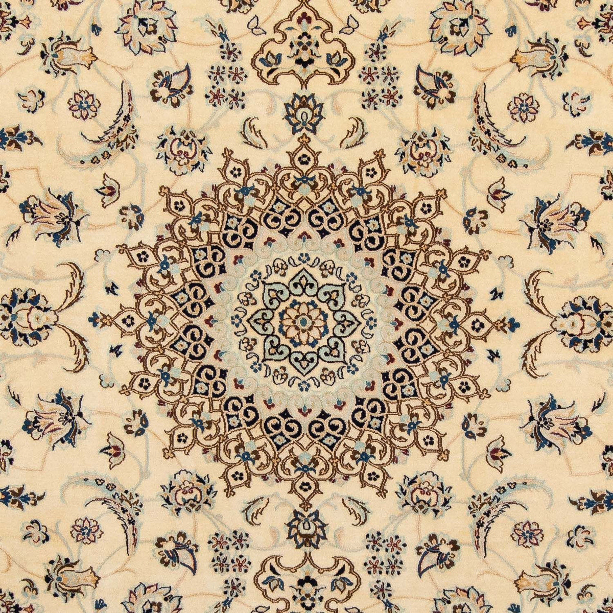 Perzisch tapijt - Nain - 299 x 199 cm - beige