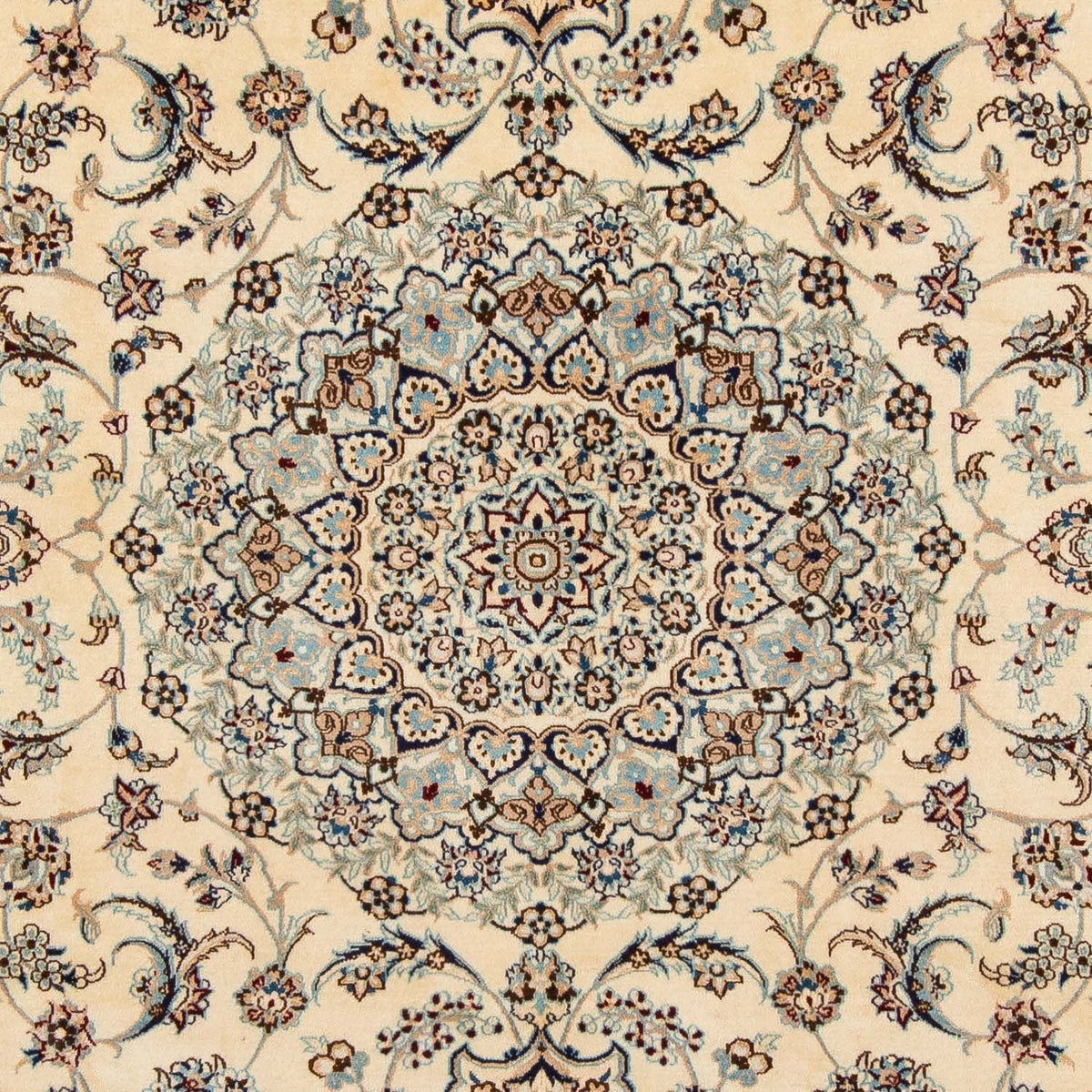 Perzisch tapijt - Nain - 289 x 197 cm - beige