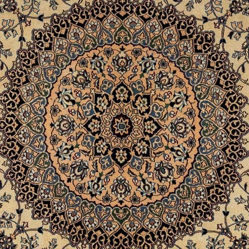 Perzisch tapijt - Nain vierkant  - 307 x 296 cm - beige