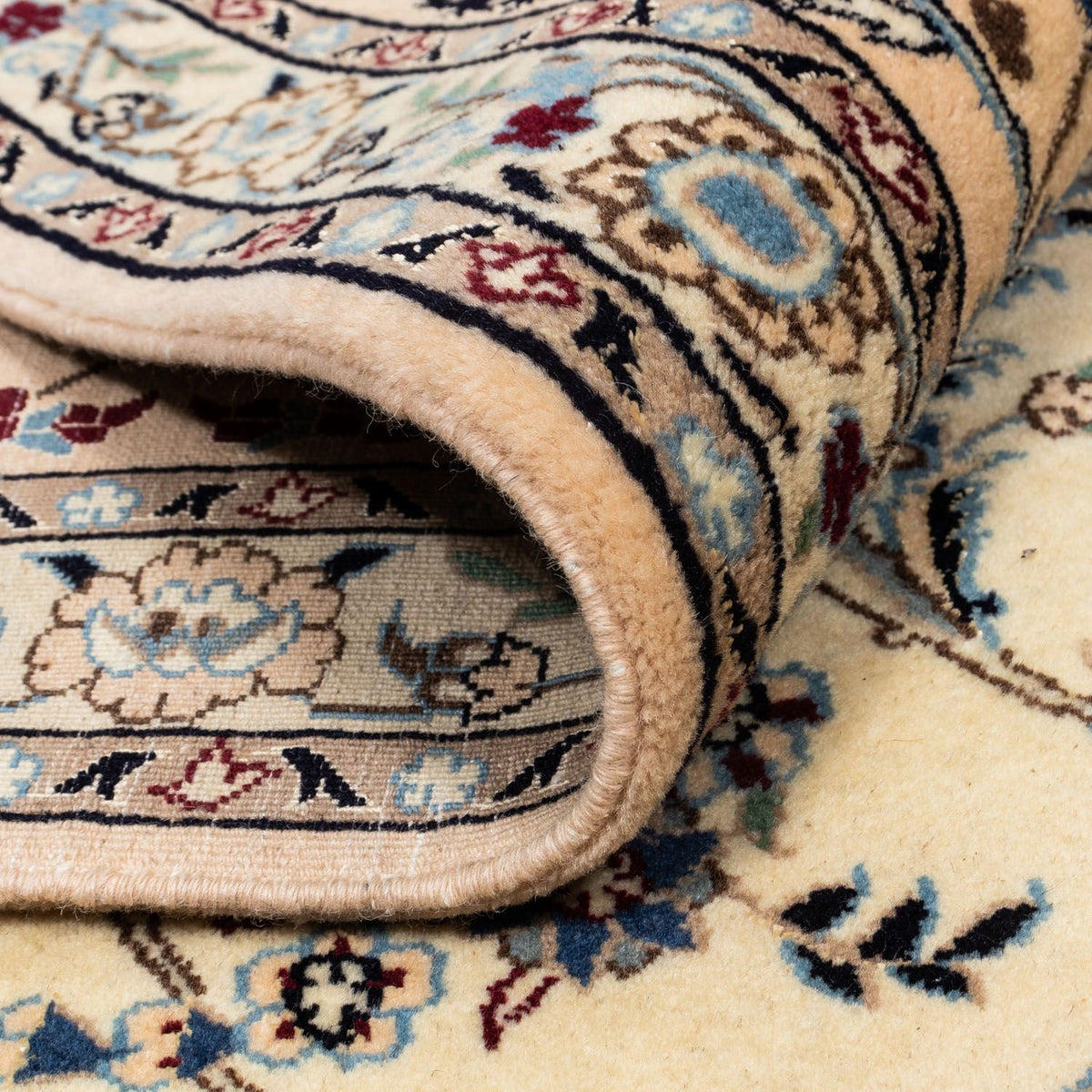 Perzisch tapijt - Nain vierkant  - 307 x 296 cm - beige